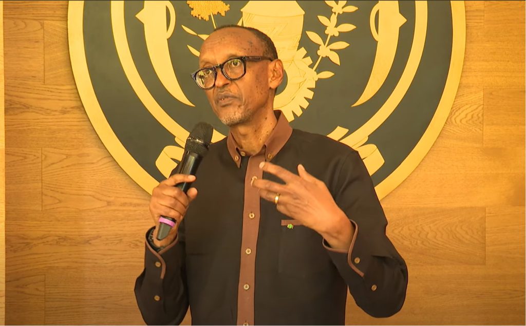 Hano ni iwanyu- Perezida Kagame abwira abahembwe na Trace