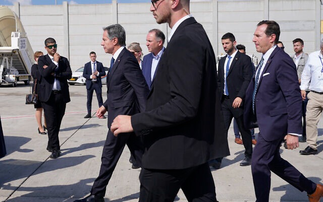 Antony Blinken yijeje ubufasha bwa USA muri Isiraheli