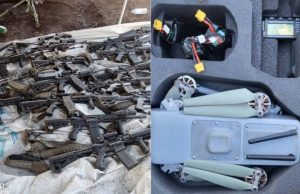 M23 yerekanye intwaro zikomeye zirimo Drones yambuye FARDC 