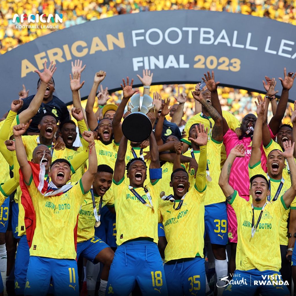 Mamelodi Sundowns yegukanye African Football League ku nshuro ya mbere