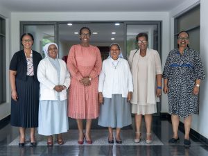 Madamu Jeannette Kagame yagiranye ibiganiro na Sr Immaculée