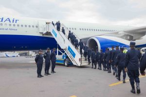 U Rwanda rwasimbuje Abapolisi mu butumwa bw’amahoro muri Centrafrique