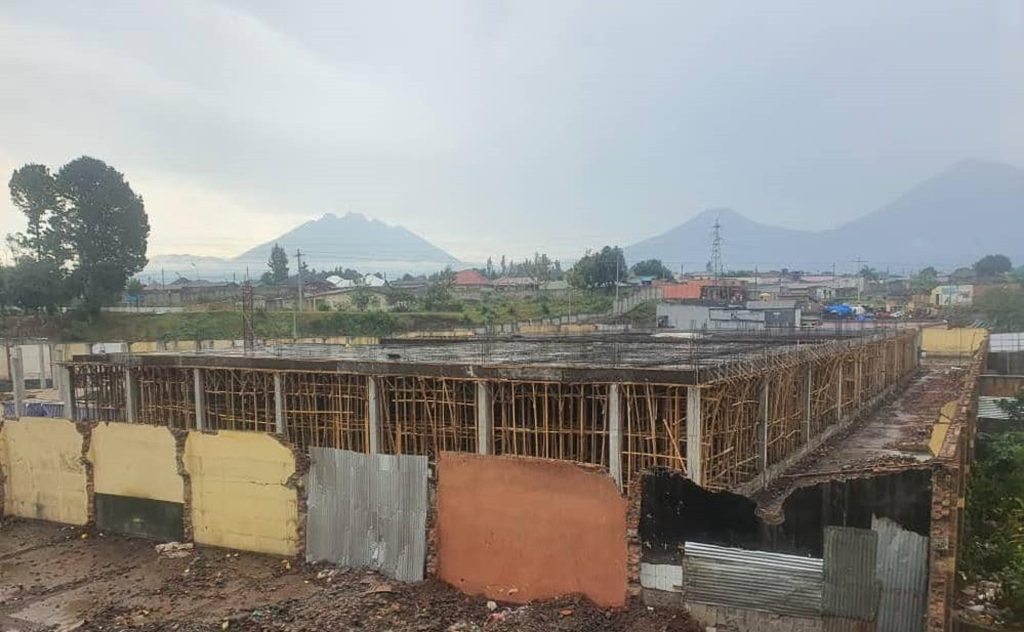 Isoko ry’ibiribwa rya Musanze ryahagaritswe kubakwa rigeze kuri 20%
