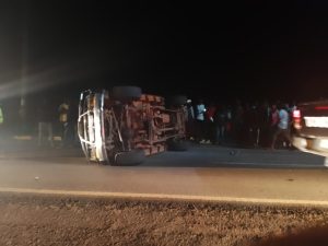 Rwamagana: Imodoka zajyaga mu cyerekezo kimwe zagonganye 