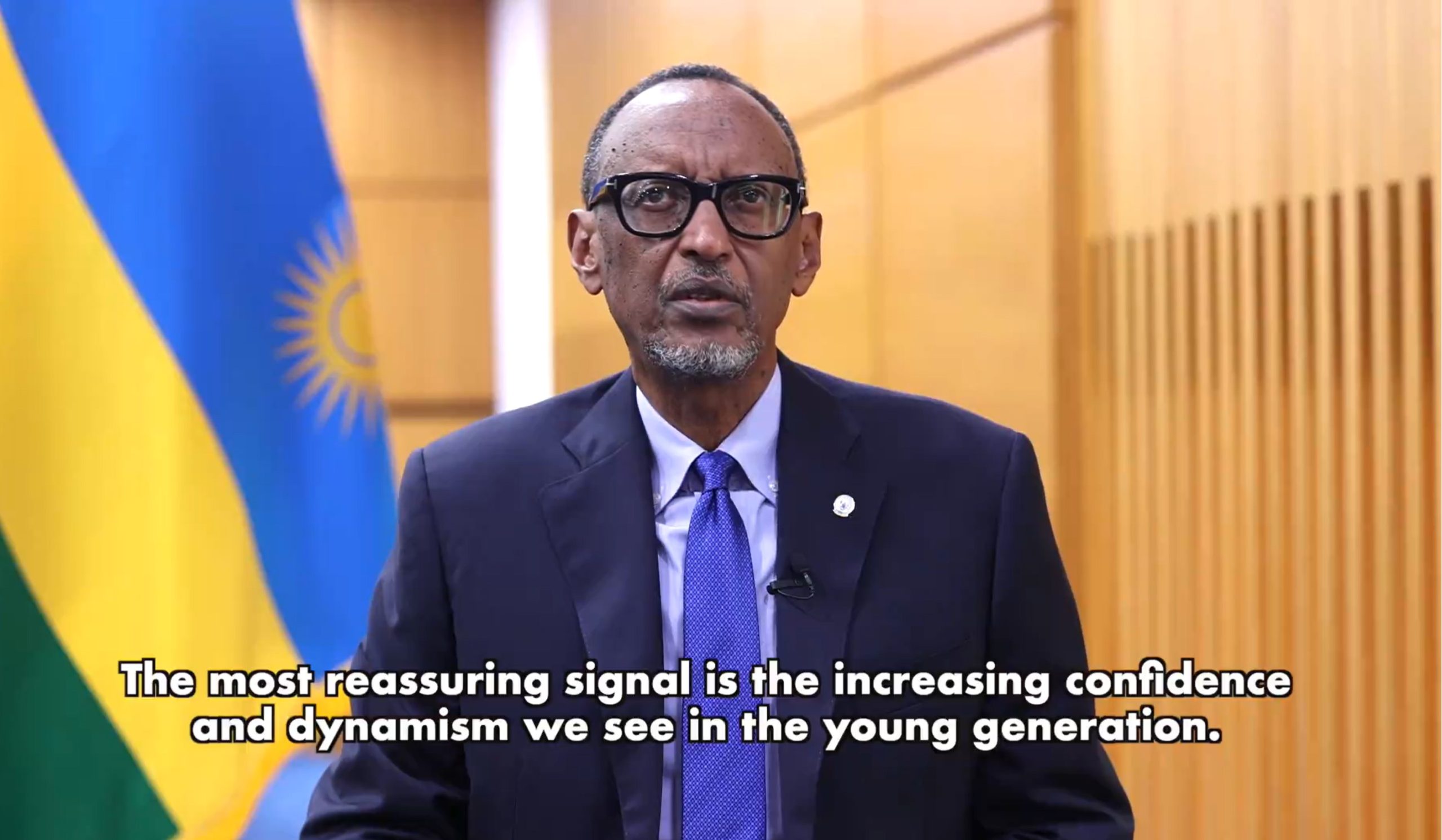 Ubutumwa bwa Perezida Kagame busoza umwaka