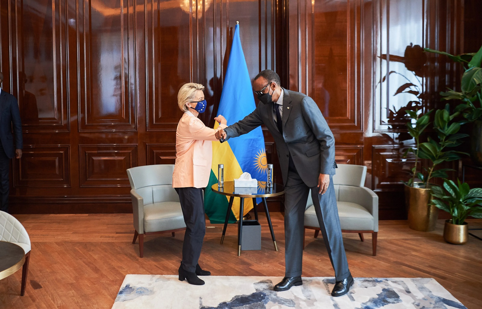 Perezida wa Komisiyo ya EU aritabira itahwa rya BioNTech mu Rwanda 