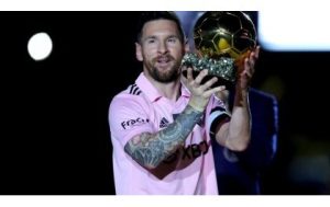 Lionel Messi yatowe nk’Umukinnyi w’Umwaka wa 2023  