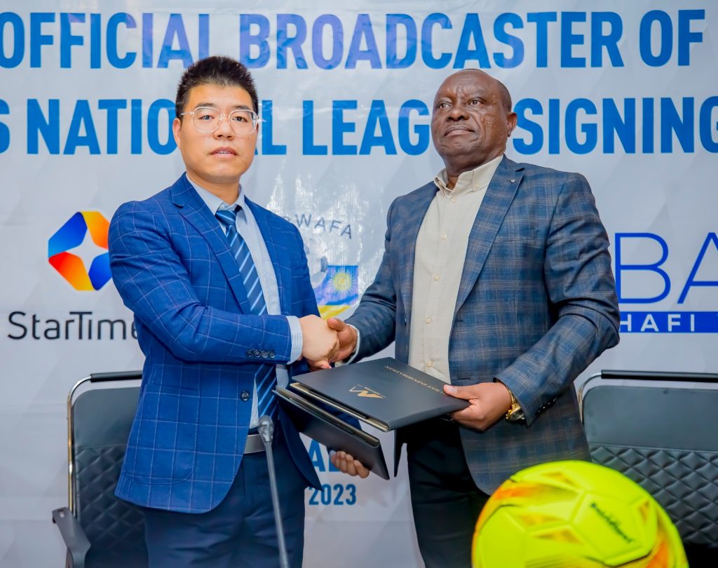 Rwanda Premier League yasinyanye amasezerano na Startimes yo kwerekana Shampiyona