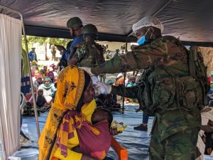 Mozambique: RDF yakoranye Umuganda n’abaturage inabavura malariya