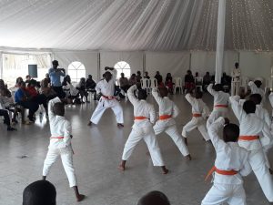 Kicukiro: Abana 130 bakoze ikizamini cya Karate