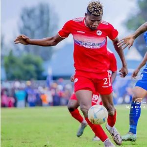 Police FC yasinyishije rutahizamu Peter Agblevor