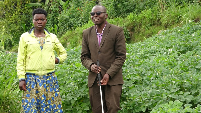 Musanze: Sinzabaheza ufite ubumuga bwo kutabona akoresha abakozi 25