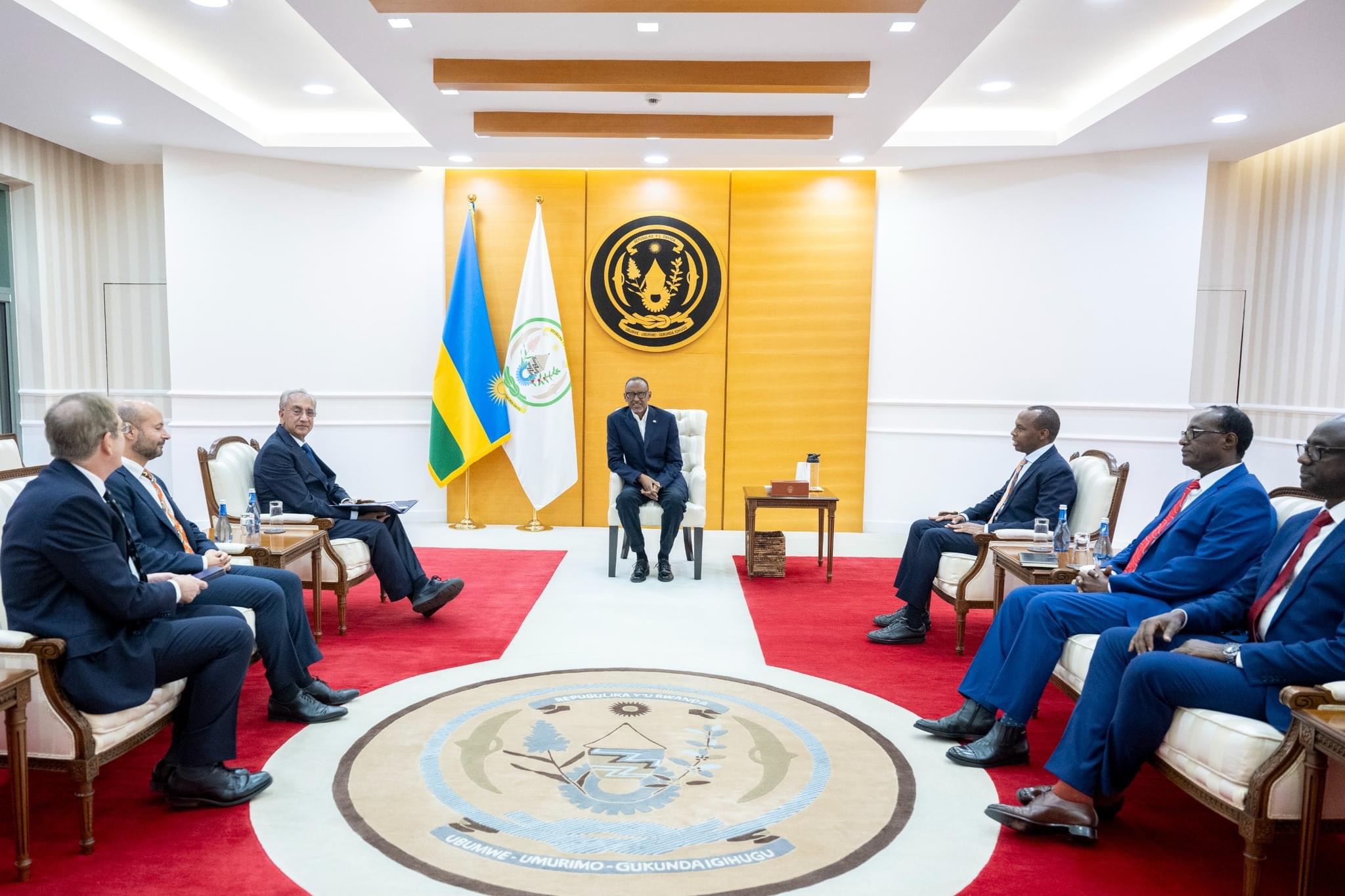 Perezida Kagame yakiriye abayobozi bitabiriye Inama ihuza UK n’u Rwanda