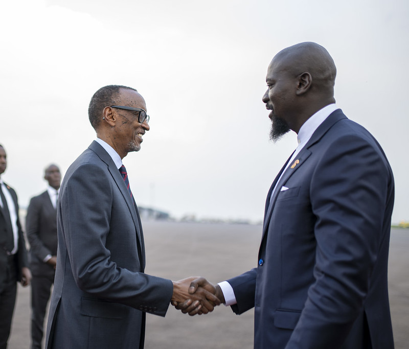 Perezida Doumbouya yasoje uruzinduko yagiriraga mu Rwanda
