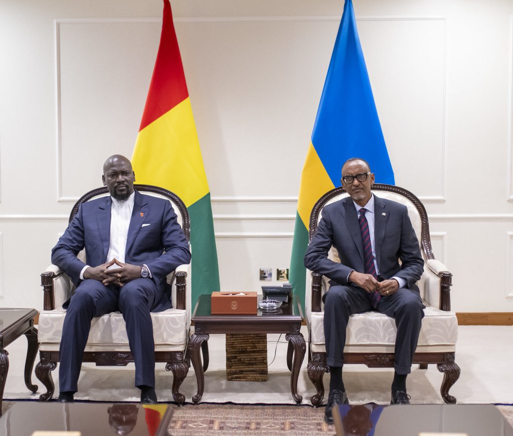 Lt. Gén. Doumbouya mu ruzinduko rw’iminsi 3 mu Rwanda
