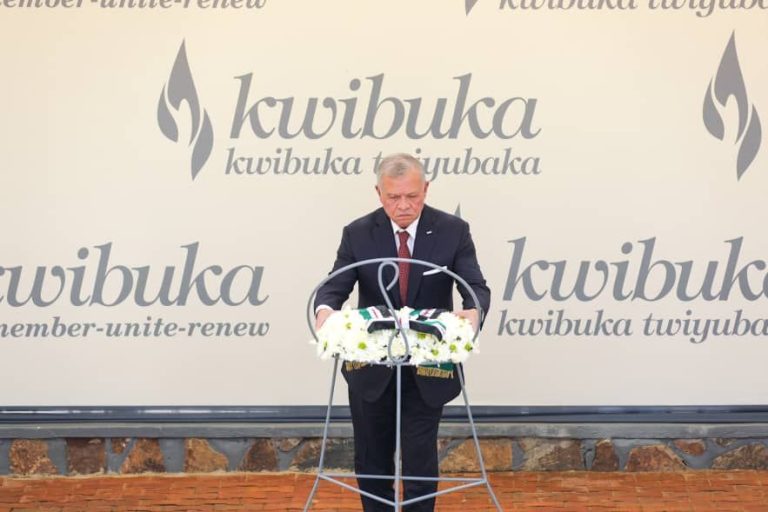 Umwami Abdullah II yababajwe n’amateka ya Jenoside yakorewe Abatutsi