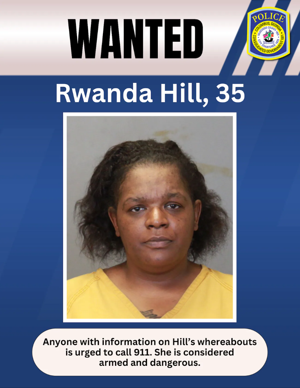 USA: Uwitwa Rwanda Hill arashakishwa akekwaho gutunga intwaro