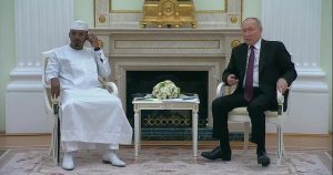 Perezida wa Chad yagiranye ibiganiro na Putin