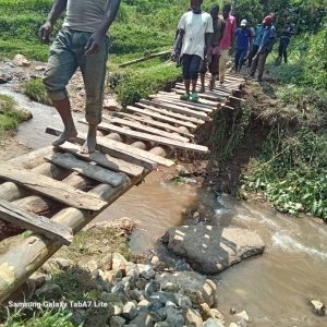 Iburengerazuba: Ikiraro gihuza Nyamasheke na Karongi cyongeye kuba nyabagendwa