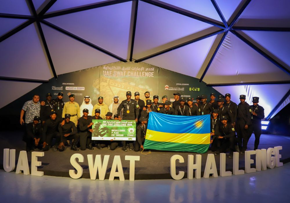 Polisi y’u Rwanda yitwaye neza mu marushanwa ahuza Abapolisi kabuhariwe