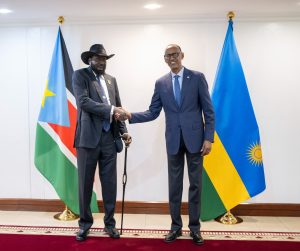 Perezida Kagame na Salva Kiir baganiriye ku mutekano muke muri EAC