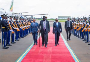 Salva Kiir yatangiye uruzinduko rw’akazi mu Rwanda&nbsp;