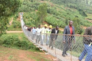 Gatsibo: Ikiraro cyo mu kirere cy’asaga miliyoni 40 Frw cyazahuye ubuhahirane