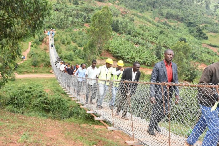 Gatsibo: Ikiraro cyo mu kirere cy’asaga miliyoni 40 Frw cyazahuye ubuhahirane