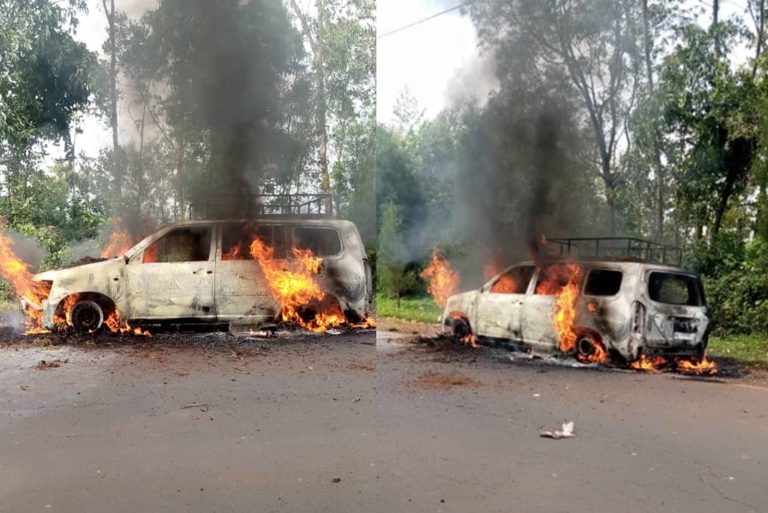 Rusizi: Imodoka y’Abanyekongo yerekezaga i Bukavu yahiye abaturage baratabara
