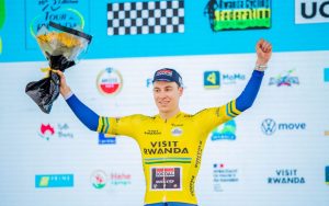 Jonathan Vervenne yatangiranye umwambaro w’umuhondo ku Munsi wa Mbere wa Tour du Rwanda 2024