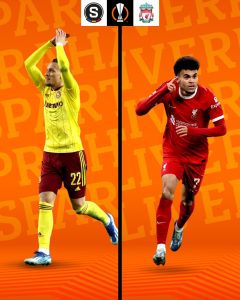 UEFA Europa League: Liverpool izajya muri Czech Republic, Brighton itombora AS Roma