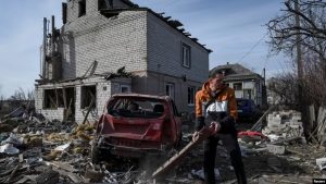 Ukraine: Yarashe indege z’intambara zirenga icumi z’u Burusiya
