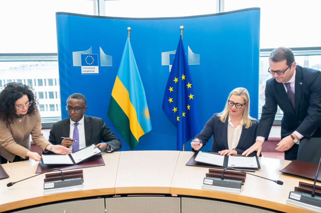 EU yateye utwatsi DRC yasabye gusesa amasezerano yasinye n’u Rwanda