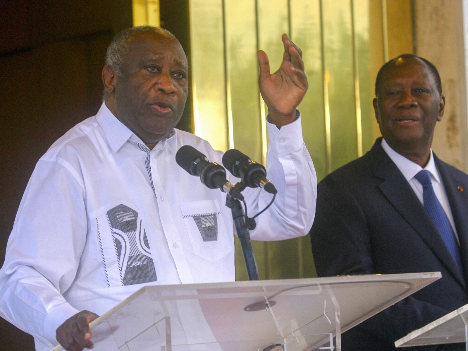Côte d’Ivoire: Laurent Gbagbo yemeje ko aziyamamaza mu matora ya 2025