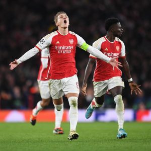 UEFA Champions League: Nyuma y’imyaka 14 Arsenal yongeye kugera muri 1/4&nbsp;