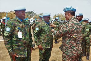 Ingabo z’u Rwanda zambitswe imidali kubera gukora kinyamwuga