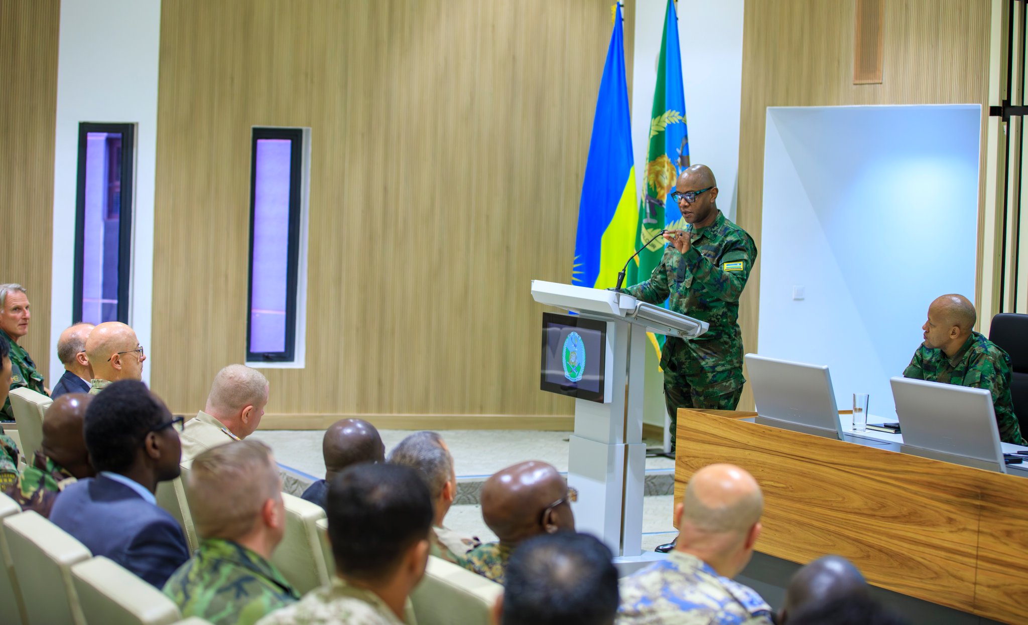 Itangazo Rishya Ku Rdf Rwanda » RDF yakiriye 30 bahagarariye inyungu za gisirikare mu Rwanda ImvahoNshya