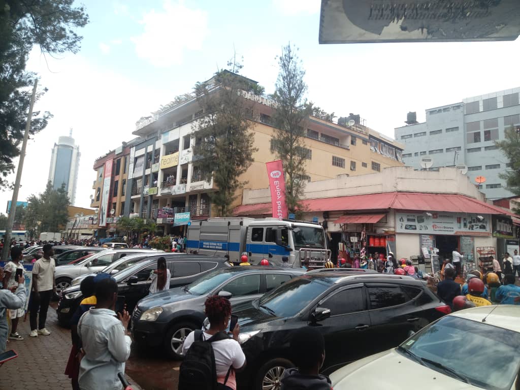 Polisi yatangaje icyateye inkongi y’umuriro ku nyubako ya NDARU ARCADE
