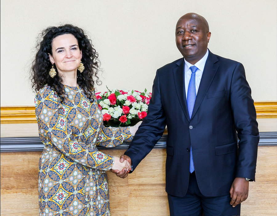 Minisitiri w’Intebe Dr. Ngirente yakiriye Umuyobozi Mukuru w’Ikigega Green Climate Fund