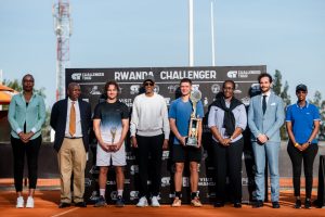 Perezida Kagame na Madamu bitabiriye umukino wa Tennis