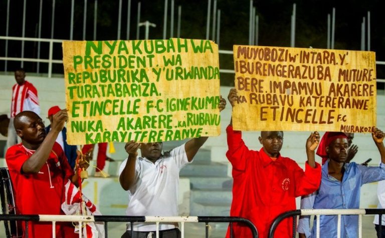 Etincelles yahagaritse amezi atandatu abafana bayo batabaje Perezida Kagame