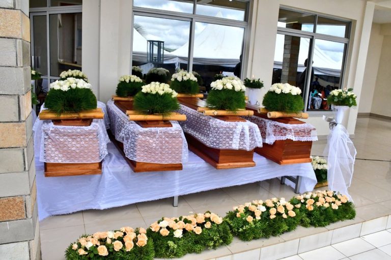 Kwibuka30: Nyange hashyinguwe mu cyubahiro imibiri 300