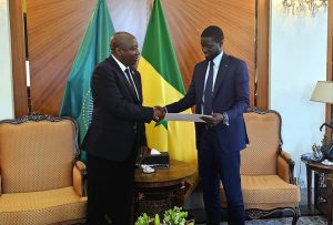 Perezida mushya wa Senegal yakiriye ubutumwa bwa Perezida Kagame