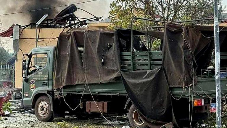 Abasirikare 20 ba Cambodia baguye mu iturika ry’igisasu