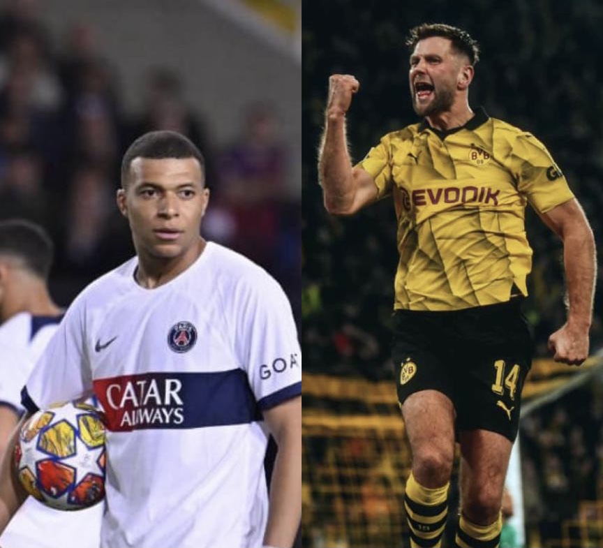 UEFA Champions League: PSG na Borussia Dortmund zageze muri 1/2 