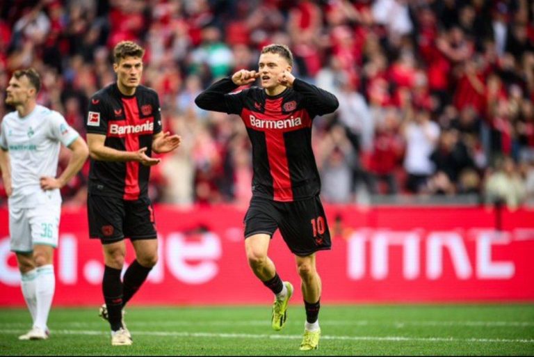 Bwa mbere Bayer Leverkusen yegukanye Igikombe cya Shampiyona y’u Budage