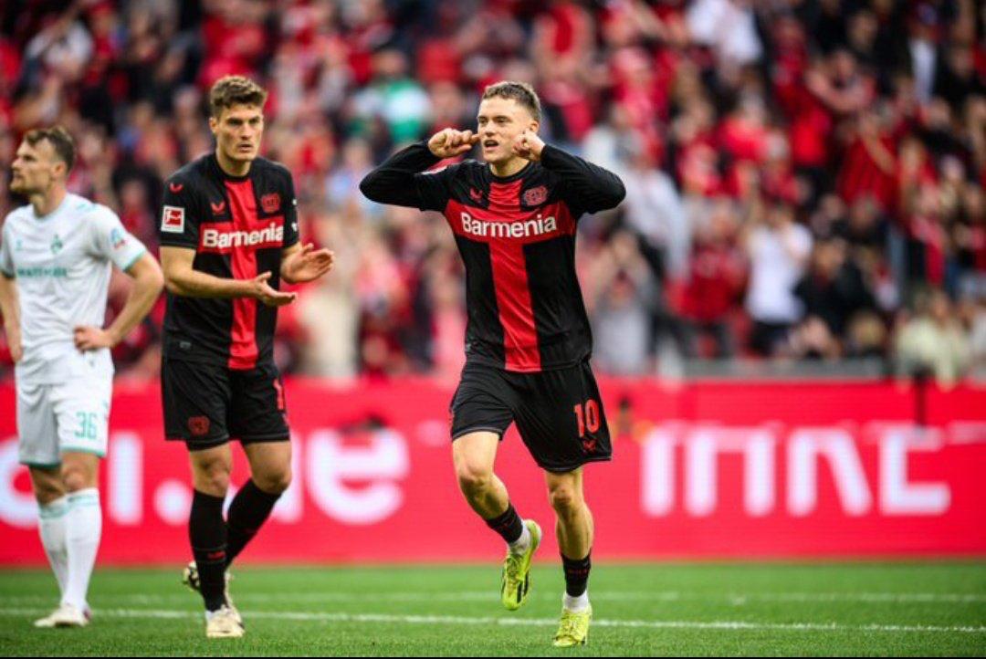 Bwa mbere Bayer Leverkusen yegukanye Igikombe cya Shampiyona y’u Budage