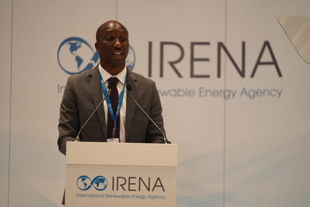 Minisitiri Dr Gasore ayoboye inteko  ya IRENA i Abu Dhabi