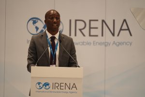 Minisitiri Dr Gasore ayoboye inteko  ya IRENA i Abu Dhabi