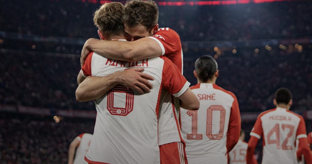 Perezida Kagame yihanganishije Arsenal, yishimira intsinzi ya Bayern